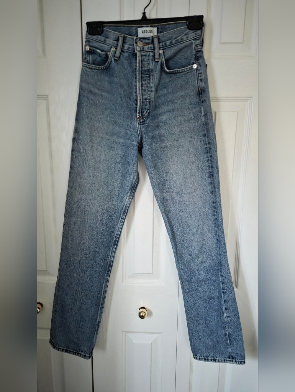 AGOLDE 90's Pinch Waist High Rise StraightIn Essence 22W - Picture 9 of 15